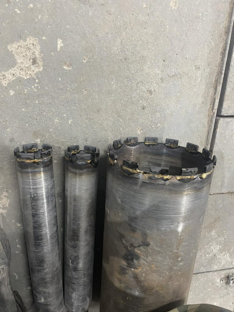 Восстановление алмазных коронок